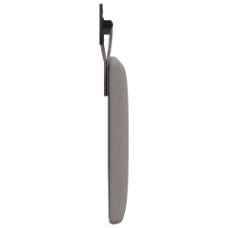 Tête de lit suspendue Taupe Tissu 634171634171