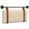 Tête de lit suspendue Crème PU antique 634175634175