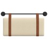 Tête de lit suspendue Crème PU antique 634175634175