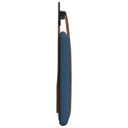 Tête de lit suspendue Bleu PU antique 634176634176