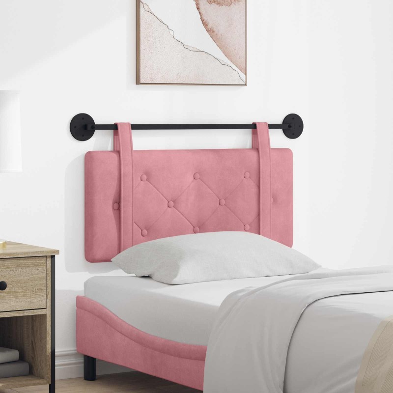 Tête de lit suspendue Rose Velours 634177634177
