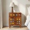Cabinet de chevet Marron 50 x 33 x 60 cm Bois de mangue massif 634196634196
