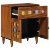 Cabinet de chevet Marron 50 x 33 x 60 cm Bois de mangue massif 634196634196