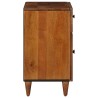Cabinet de chevet Marron 50 x 33 x 60 cm Bois de mangue massif 634196634196