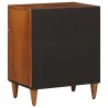 Cabinet de chevet Marron 50 x 33 x 60 cm Bois de mangue massif 634196634196