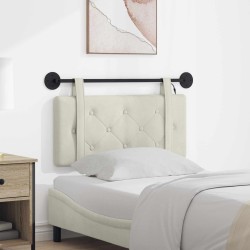 Tête de lit suspendue Avec lumière LED Crème Velours 634199634199