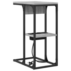 Cabinet de chevet Gris Sonoma 41,5 x 26 x 60,5 cm 634200634200