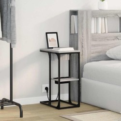 Cabinet de chevet Gris Sonoma 41,5 x 26 x 60,5 cm 634200634200