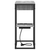 Cabinet de chevet Gris Sonoma 41,5 x 26 x 60,5 cm 634200634200