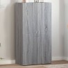 Armoire de classement sonoma gris 60x32x115cm bois d'ingénierie 634216634216
