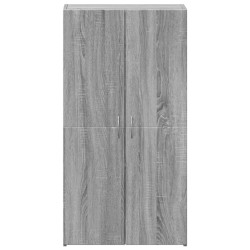 Armoire de classement sonoma gris 60x32x115cm bois d'ingénierie 634216634216