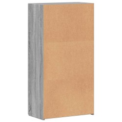 Armoire de classement sonoma gris 60x32x115cm bois d'ingénierie 634216634216