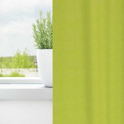 Rideaux occultants avec anneaux 2 pcs Vert 140 x 140 cm 634242634242