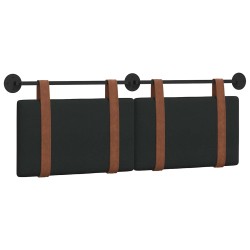 Tête de lit suspendue Noir PU antique 634279634279