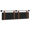 Tête de lit suspendue Noir PU antique 634280634280