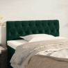 Tête de lit Vert foncé 100x7x78/88 cm Velours 634292634292