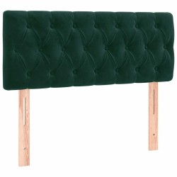 Tête de lit Vert foncé 100x7x78/88 cm Velours 634292634292