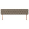 Têtes de lit Taupe 180x7x78/88 cm Tissu 634297634297