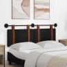 Tête de lit suspendue Avec lumière LED Noir PU antique 634301634301