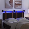 Tête de lit suspendue Avec lumière LED Noir PU antique 634301634301