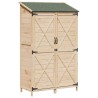 Abri de jardin Naturel 106 x 56 x 176,5 cm Bois de Sapin Massif 634302634302