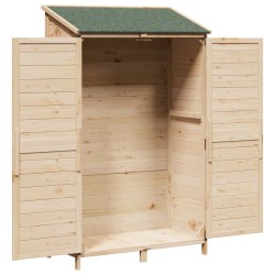 Abri de jardin Naturel 106 x 56 x 176,5 cm Bois de Sapin Massif 634302634302