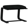 Repose-pied Noir 51x41x40 cm Tissu 634306634306
