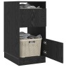 Armoire à Laver Chêne noir 50 x 68 x 102 cm Bois d'ingénierie 634308634308