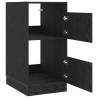 Armoire à Laver Chêne noir 50 x 68 x 102 cm Bois d'ingénierie 634308634308