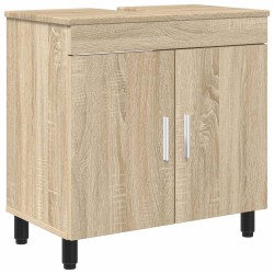 Unité de vanité de salle de bain Chêne Sonoma 60 x 35 x 60 cm 634319634319