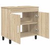 Unité de vanité de salle de bain Chêne Sonoma 60 x 35 x 60 cm 634319634319