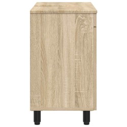 Unité de vanité de salle de bain Chêne Sonoma 60 x 35 x 60 cm 634319634319