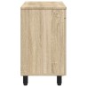 Unité de vanité de salle de bain Chêne Sonoma 60 x 35 x 60 cm 634319634319