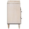 Armoire de lit Blanc 50 x 33 x 60 cm Bois de mangue massif 634320634320
