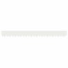 Bordure de Pelouse 20 pcs 103 x 10 cm Acier Blanc 634334634334