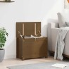 Boîte de rangement Marron miel 60x32x45,5 cm Bois massif de pin 634335634335
