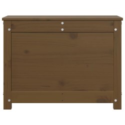 Boîte de rangement Marron miel 60x32x45,5 cm Bois massif de pin 634335634335