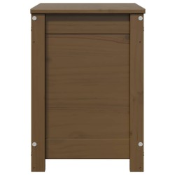 Boîte de rangement Marron miel 60x32x45,5 cm Bois massif de pin 634335634335