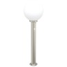 Borne lumineuse avec détecteur 80 cm en acier inoxydable IP44 634369634369