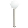 Borne lumineuse avec détecteur 80 cm en acier inoxydable IP44 634369634369