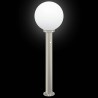 Borne lumineuse avec détecteur 80 cm en acier inoxydable IP44 634369634369