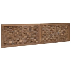 Tête de lit Naturel Bois de teck massif 634370634370