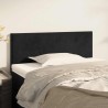 Tête de lit Noir 80x5x78/88 cm Velours 634373634373