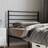 Tête de lit de remplacement métal noir 107 cm 634374634374