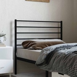 Tête de lit de remplacement métal noir 107 cm 634374634374