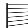 Tête de lit de remplacement métal noir 107 cm 634374634374