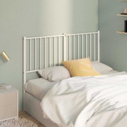 Tête de lit de remplacement métal blanc 120 cm 634375634375