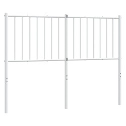 Tête de lit de remplacement métal blanc 120 cm 634375634375