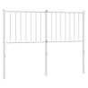 Tête de lit de remplacement métal blanc 120 cm 634375634375