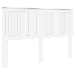 Tête de lit avec tête de lit Blanc 150 cm Bois d'ingénierie 634377634377